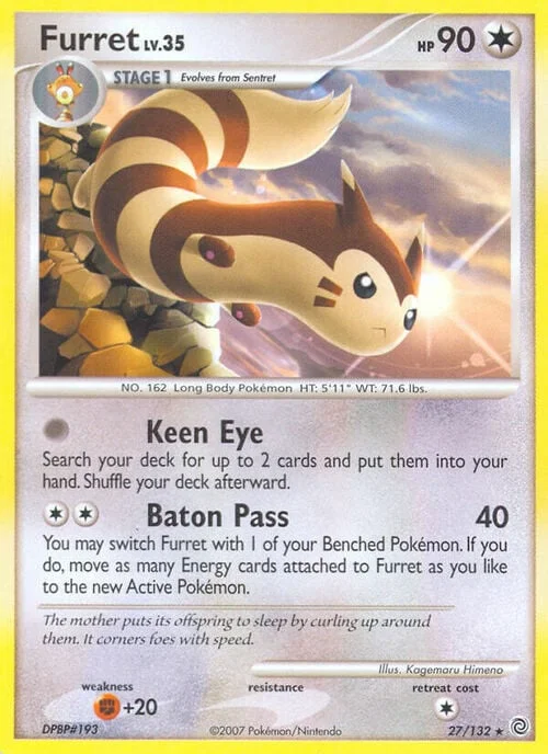 Furret Lv.35 — Secret Wonders