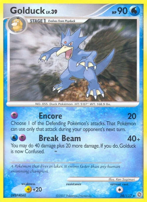 Golduck Lv.39 — Secret Wonders