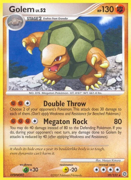 Golem Lv.52 — Secret Wonders