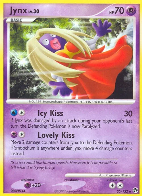 Jynx Lv.30 — Secret Wonders