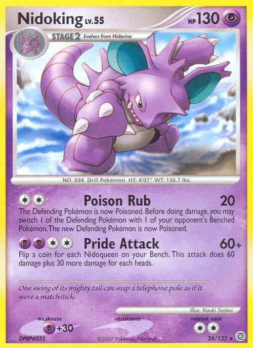 Nidoking Lv.55 — Secret Wonders