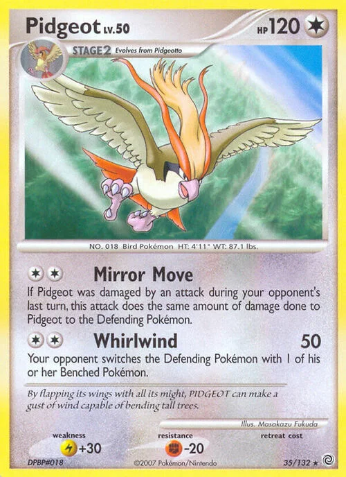 Pidgeot Lv.50 — Secret Wonders