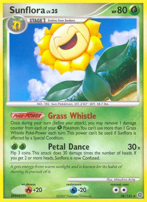 Sunflora Lv.35 — Secret Wonders