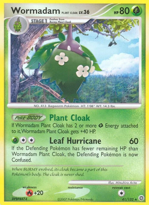 Wormadam Plant Cloak Lv.36 — Secret Wonders