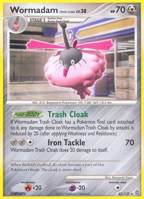 Wormadam Trash Cloak Lv.38 — Secret Wonders