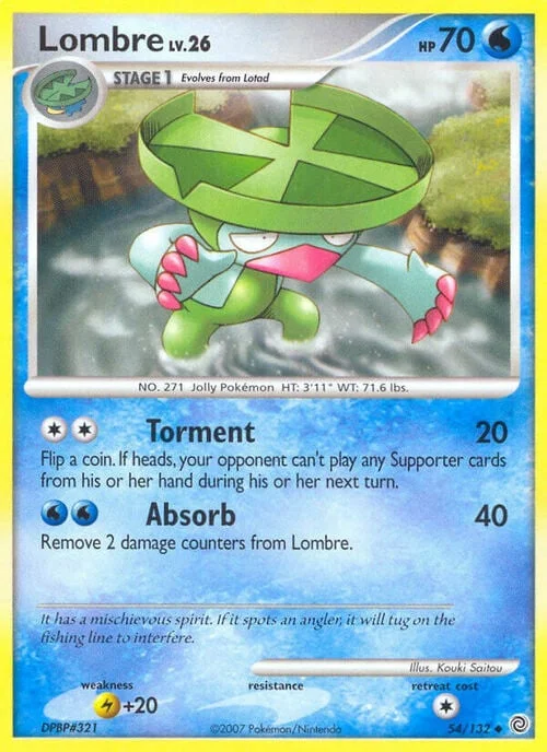 Lombre Lv.26 — Secret Wonders