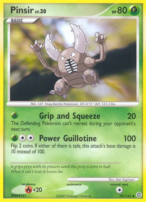 Pinsir Lv.30 — Secret Wonders