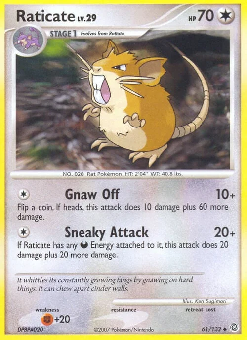 Raticate Lv.29 — Secret Wonders