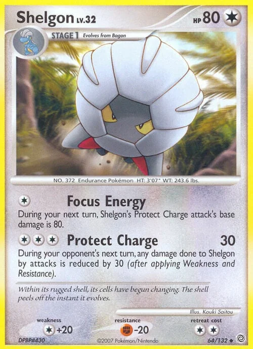 Shelgon Lv.32 — Secret Wonders