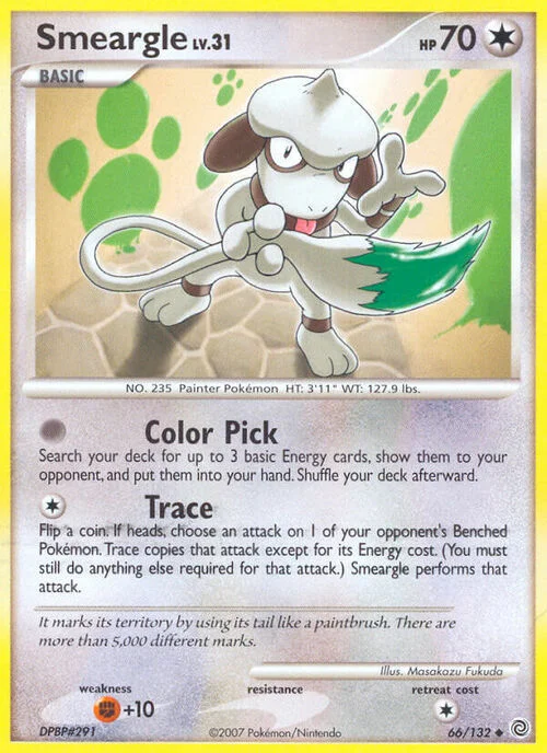 Smeargle Lv.31 — Secret Wonders