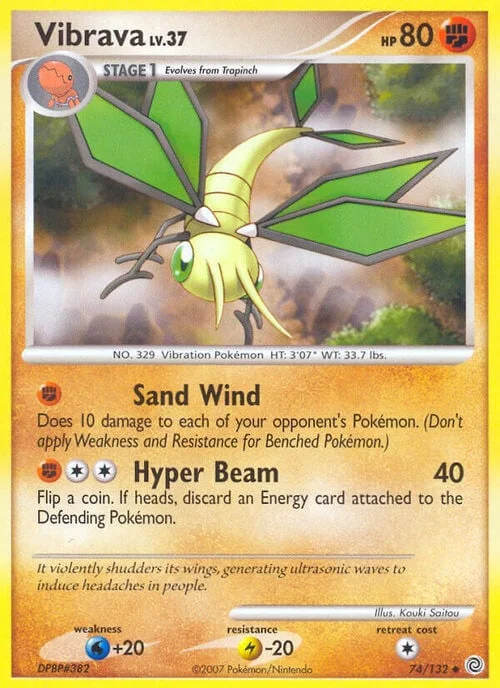 Vibrava Lv.37 — Secret Wonders