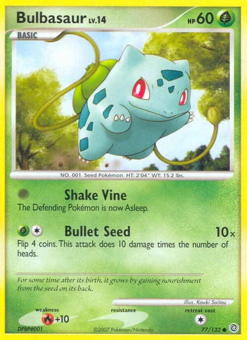 Bulbasaur Lv.14 — Secret Wonders