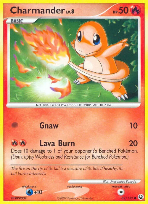 Charmander Lv.8 — Secret Wonders