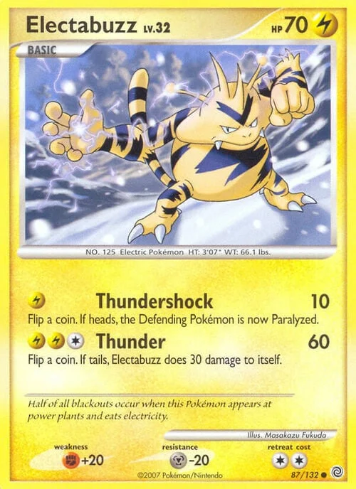 Electabuzz Lv.32 — Secret Wonders