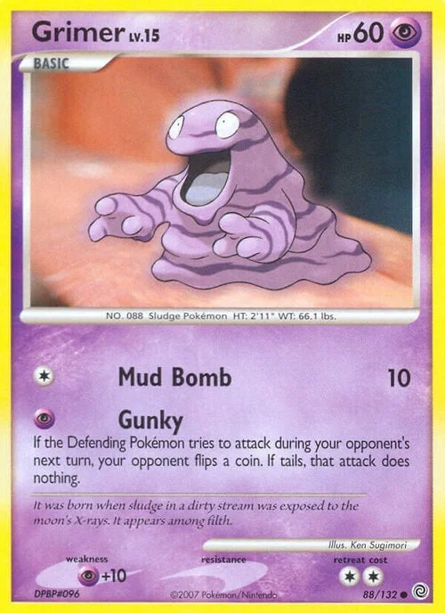 Grimer Lv.15 — Secret Wonders