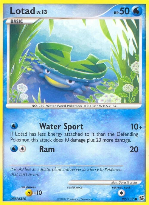 Lotad Lv.13 — Secret Wonders