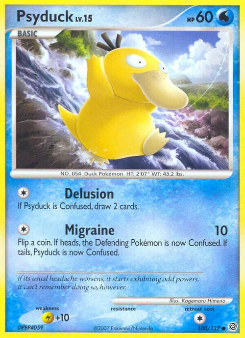 Psyduck Lv.15 — Secret Wonders