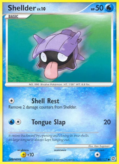 Shellder Lv.10 — Secret Wonders