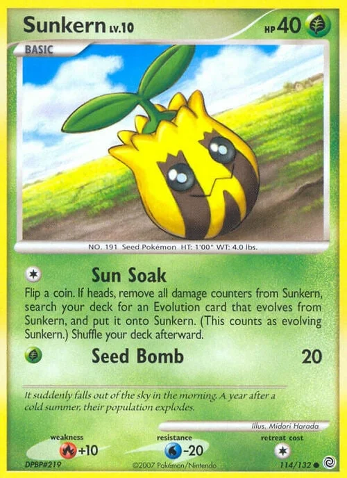 Sunkern — Secret Wonders