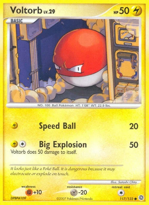 Voltorb Lv.29 — Secret Wonders