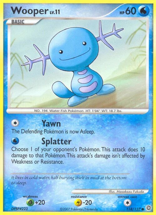 Wooper Lv.11 — Secret Wonders