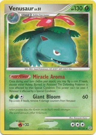 Venusaur — Theme Deck & Blisters Exclusives
