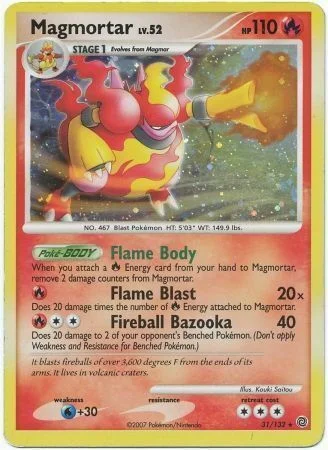 Magmortar — Theme Deck & Blisters Exclusives