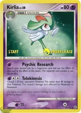 Kirlia — Secret Wonders Promos