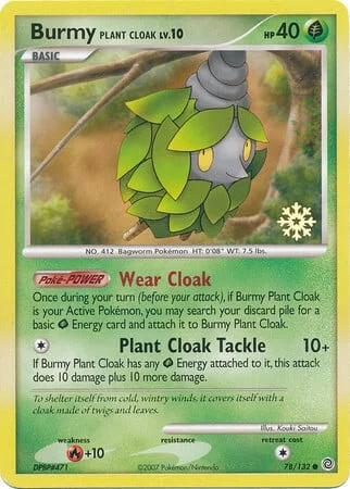 Burmy Plant Cloak Lv.10 — Holiday Calendar