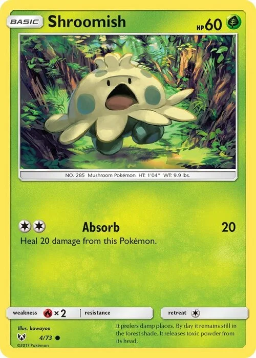 Shroomish — Shining Legends