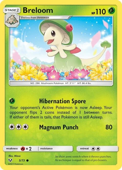 Breloom — Shining Legends