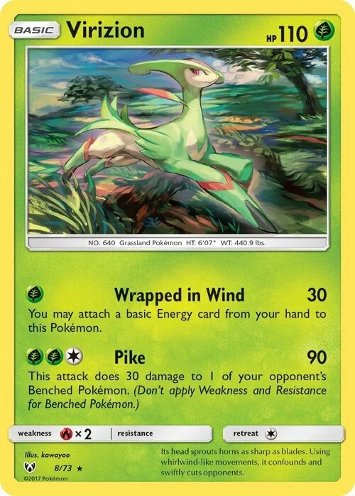 Virizion — Shining Legends