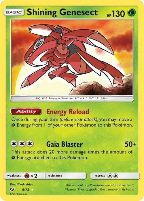 Shining Genesect — Shining Legends