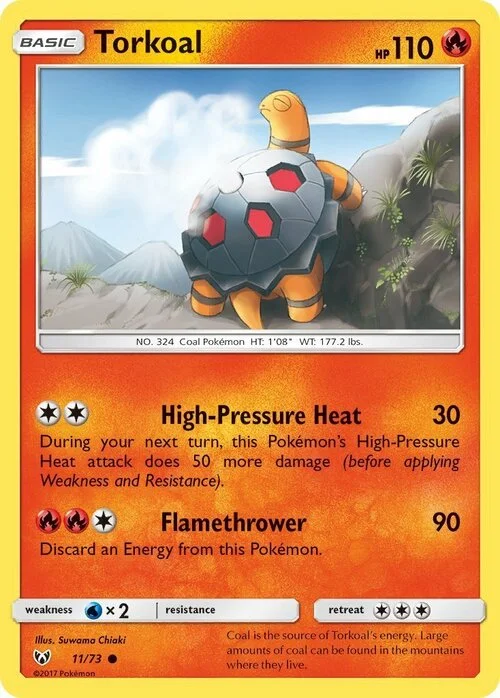 Torkoal — Shining Legends