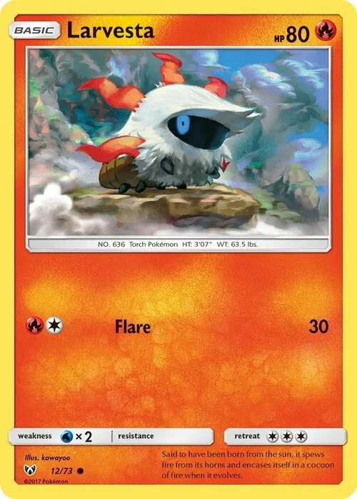 Larvesta — Shining Legends