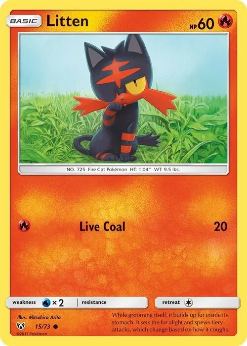 Litten — Shining Legends