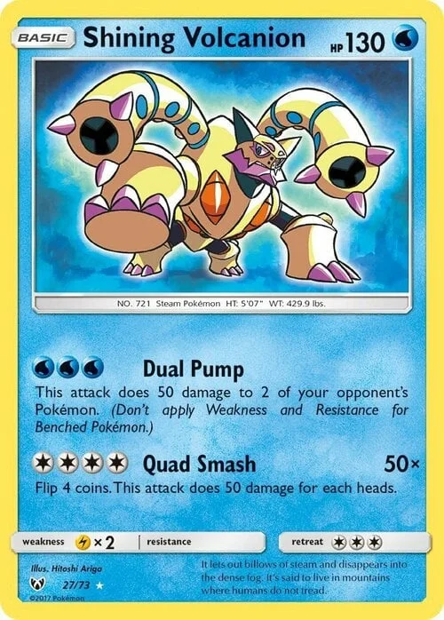 Shining Volcanion — Shining Legends