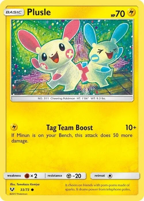 Plusle — Shining Legends