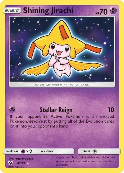 Shining Jirachi — Shining Legends
