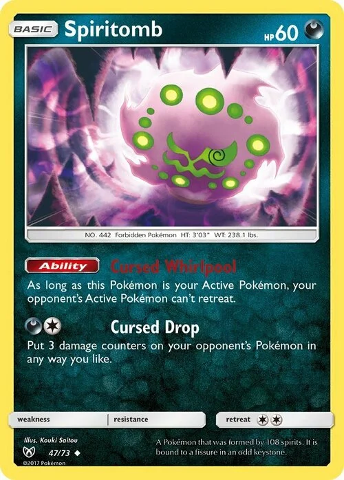 Spiritomb — Shining Legends
