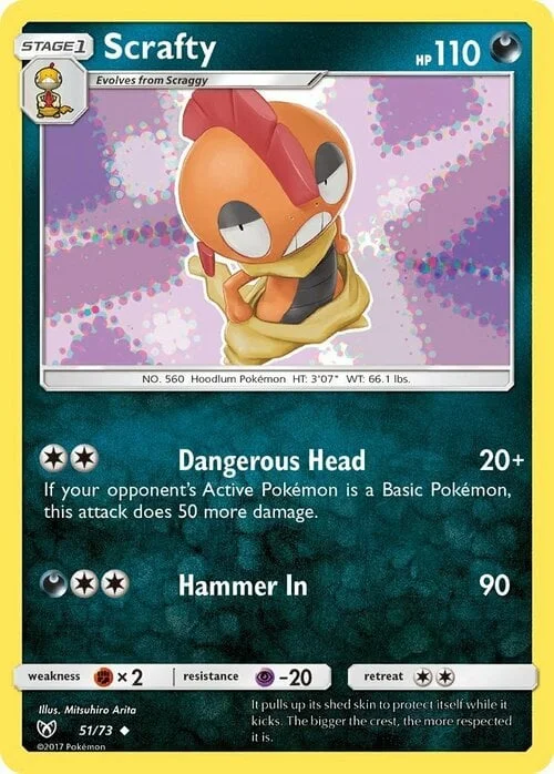 Scrafty — Shining Legends