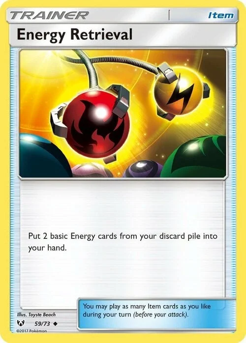 Energy Retrieval — Shining Legends