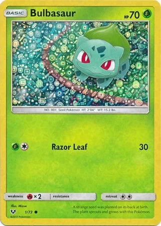 Bulbasaur — Shining Legends Promos