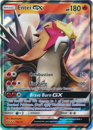 Entei GX — Shining Legends Promos