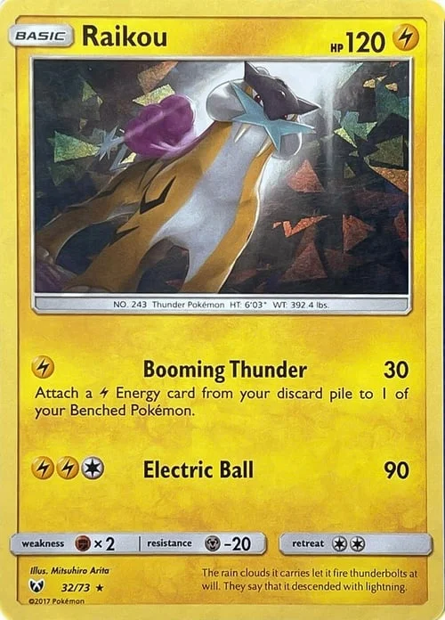 Raikou — Shining Legends Promos