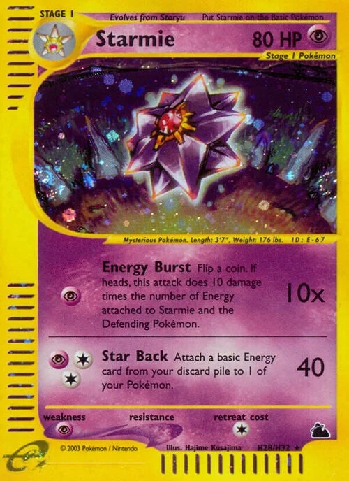 Starmie — Skyridge