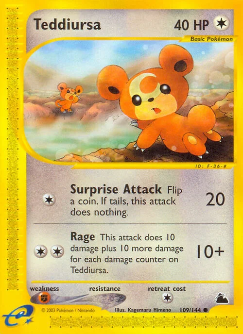 Teddiursa — Skyridge
