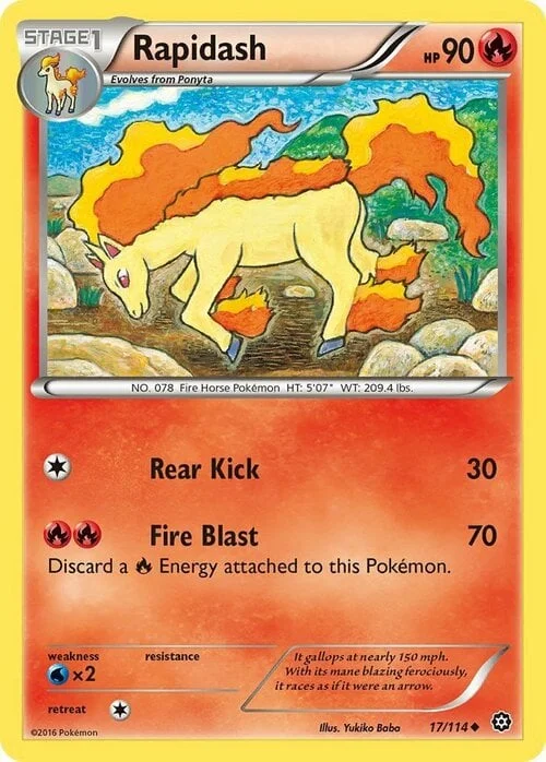 Rapidash — Steam Siege