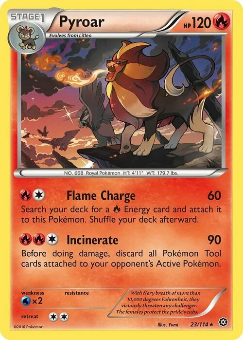 Pyroar — Steam Siege