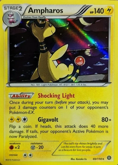 Ampharos — Steam Siege